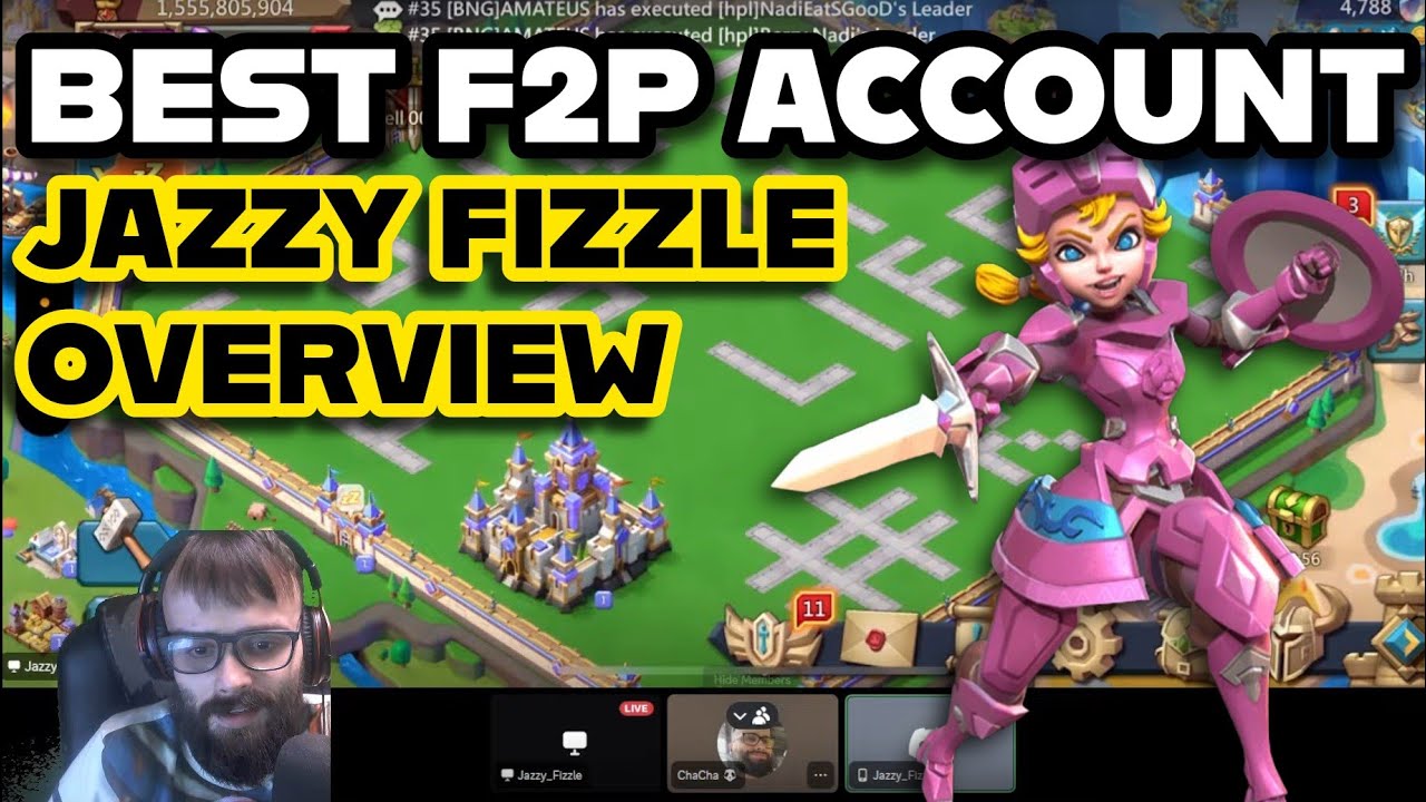 THE BEST F2P ACCOUNT IN LORDS MOBILE JAZZY FIZZLE - Lords Mobile - YouTube