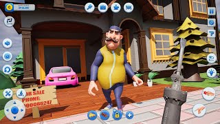 ВЫШЕЛ ДАРК РИДЛ 4!! ИГРА ПОХОЖАЯ НА Hello Neighbor!! | Scary Neighbor