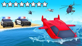 Running from Cops with 500 IQ MOVE in GTA 5 RP
