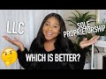 LLC VS. SOLE PROPRIETORSHIP: WHICH IS BETTER?! 👀  | TROYIA MONAY