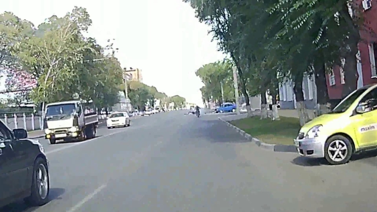 Авария с матизом