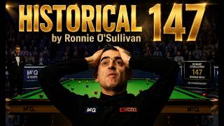 World record! The fastest 147 break in history by Ronnie O'Sullivan