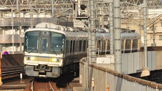 221系B18編成 吹田出場回送