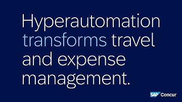 Streamline Travel & Expense (TE) Management with Hyperautomation