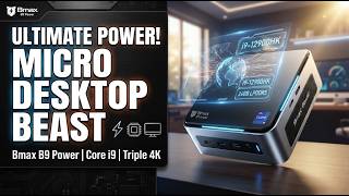 Bmax B9 Power Mini PC Review – Intel i9-12900HK, 24GB RAM, 1TB SSD