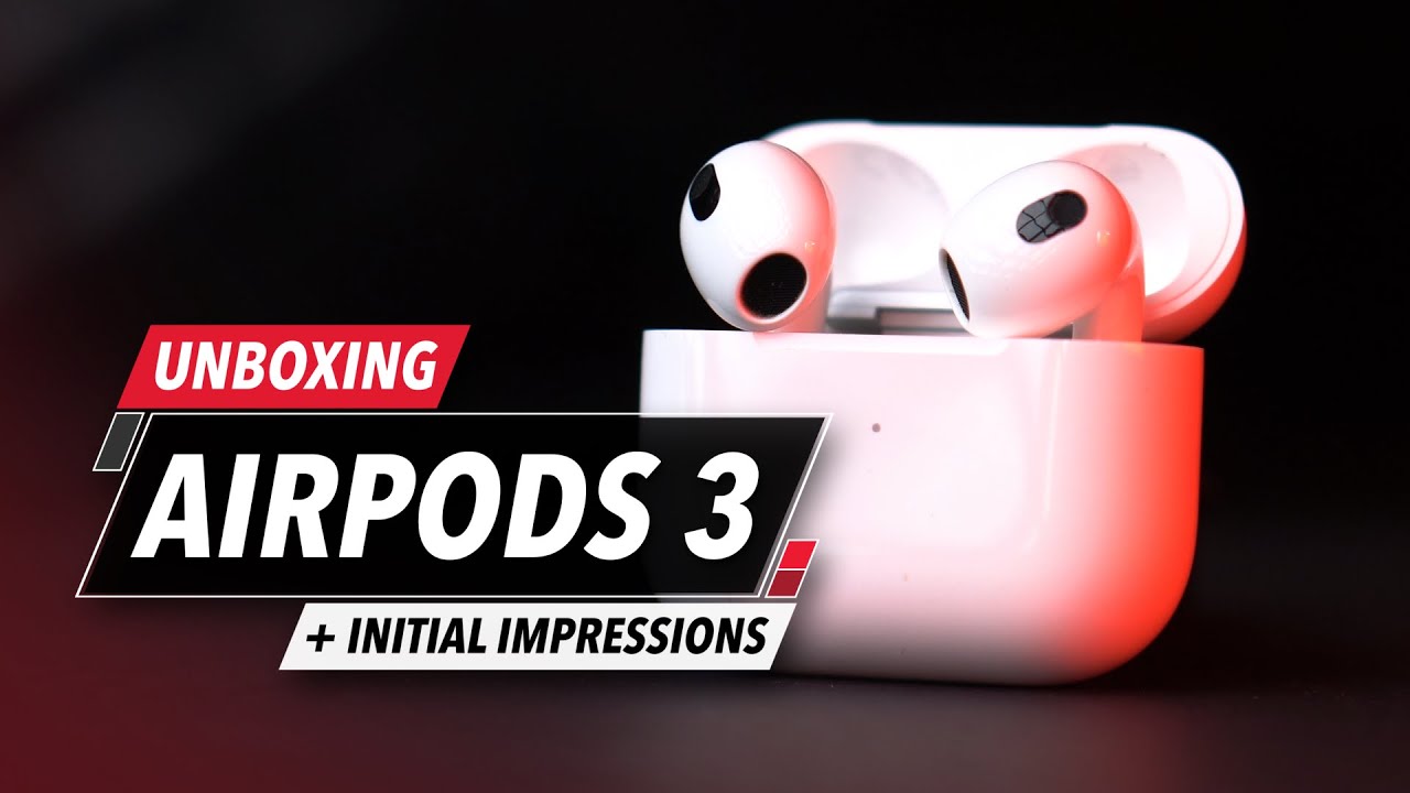 Airpods 3 Unboxing and Initial Impressions (vs. 1st gen)