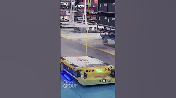 Autonomous vehicle in-house logistics | #shorts