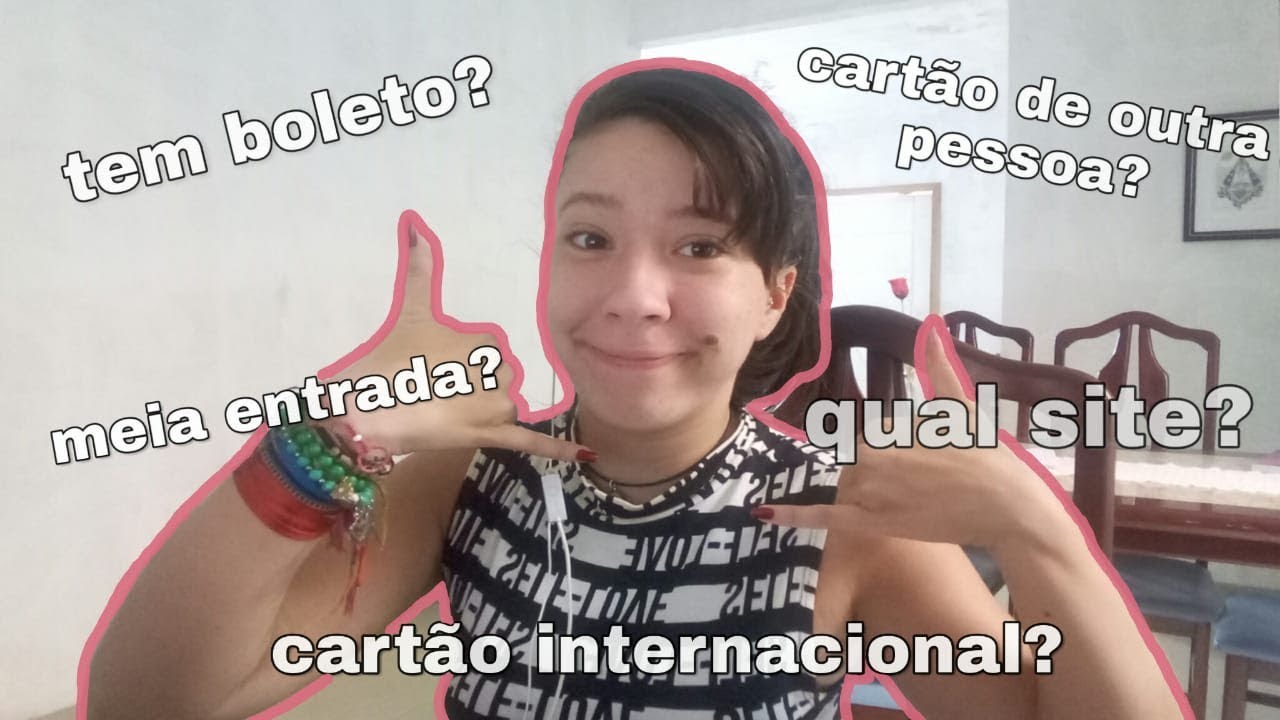 Respondendo dúvidas de como comprar ingresso online (show do BTS)