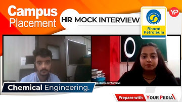 HR Snap for BPCL, Campus Placement | Chemical Engg. | Interview tips that will help students