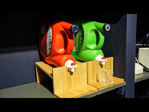 DIY laundry soap dispensers that actually work