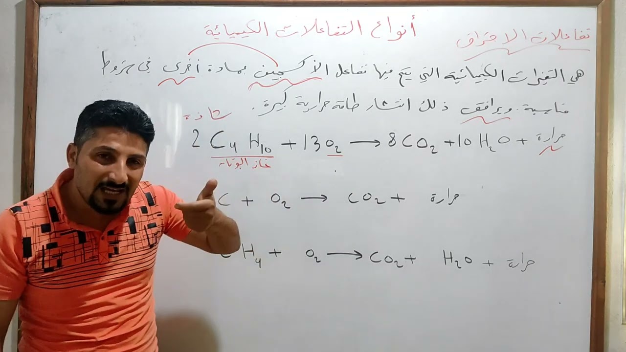 تفاعلات الاحتراق