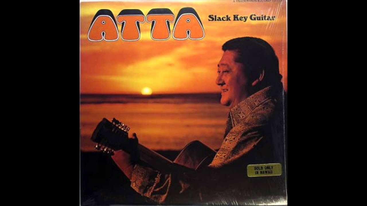 洋楽 Atta Isaacs / Slack Key / Used LP Atta Isaacs/Atta Slack Key Guitar - Jay Hawaiian Music