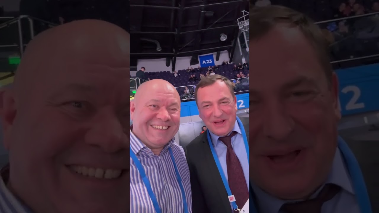 Сергей Бусыгин (вице-президент СФМР) и Сергей Заяшников на 30-м юбилейном ЧР-2025 г. по муатай в ЕКБ