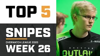 Top 5 Snipes | EVER... from WEEK 26...