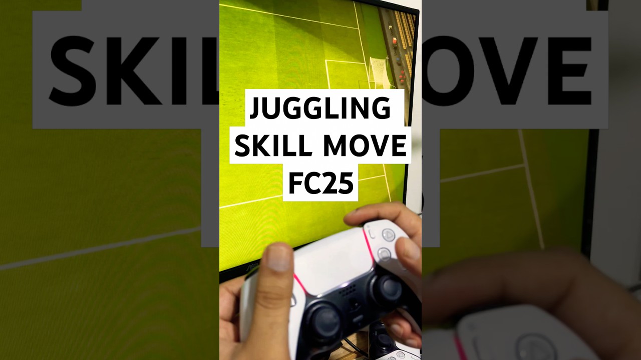 How to JUGGLE and AROUND THE WORLD skill move like a pro in FC25 