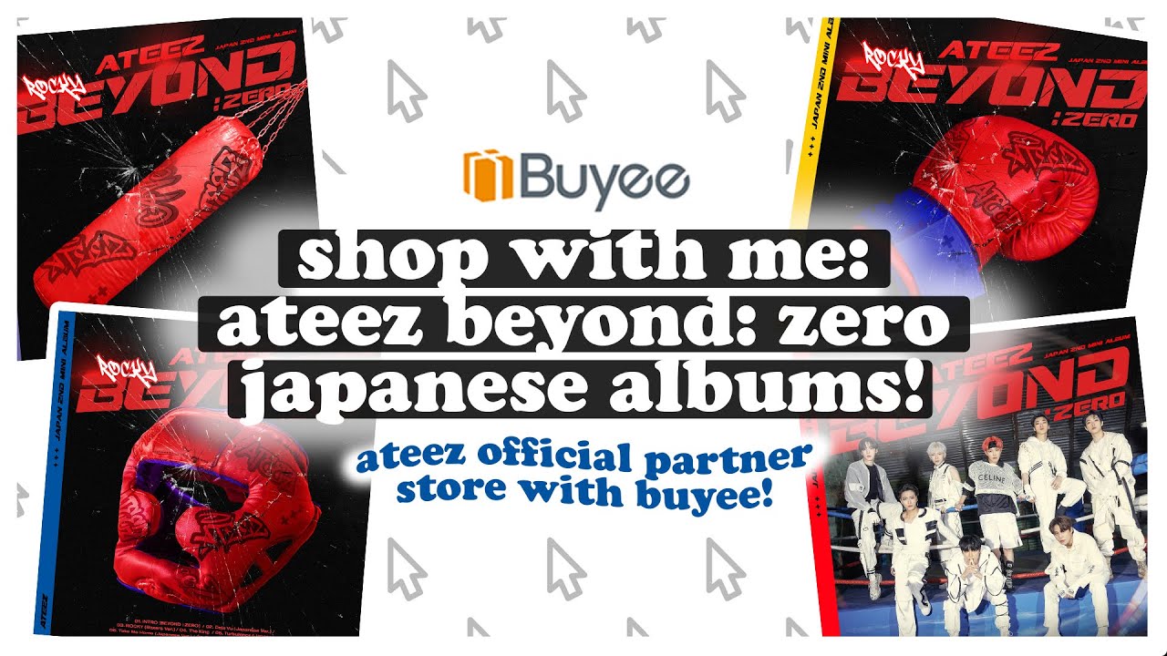 shop for ateez beyond: zero albums with me! ★ ft. buyee / ateez official  partner store!