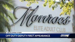 Off-duty Palm Beach County deputy charged after allegedly brandishing firearm, court records show