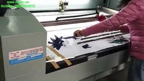 Chuyển giao công nghệ máy cắt laser tại xưởng dệt Hà Nội
