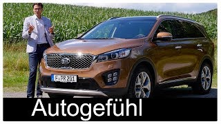 Kia Sorento FULL REVIEW test 2017 Platinum SXL - Autogefühl