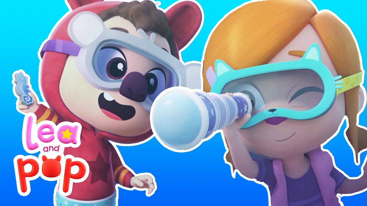 🌊A Sailor Went To Sea | Children's Music & Baby Songs with Lea and Pop