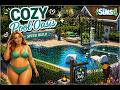 Sims4 speedbuild Zwembad Oasis ☀️🩴🌴
