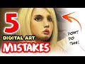 Top 5 Digital Art Mistakes (That We Keep Making!)