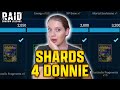 ALMOST TO DONNIE - VOID/ANCIENT SHARD OPENING - Raid: Shadow Legends - RSL