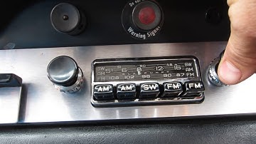 1967 Porsche 912 Radio
