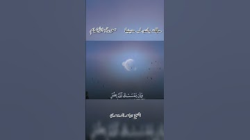 تلاوة مؤثرة للقارئ ياسر الدوسري من سورة الأنعام 🥀💚/ حالات واتس اب دينية