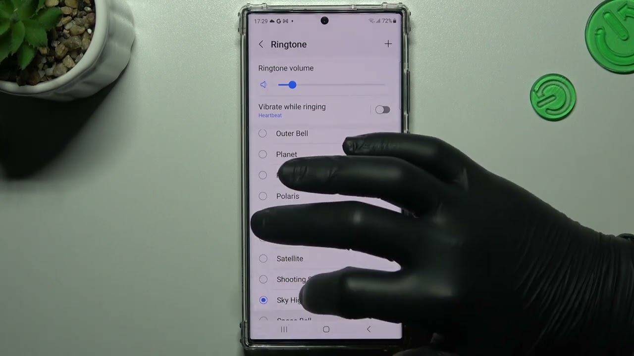 Samsung Galaxy S23 Ultra - Ringtones List Presentation