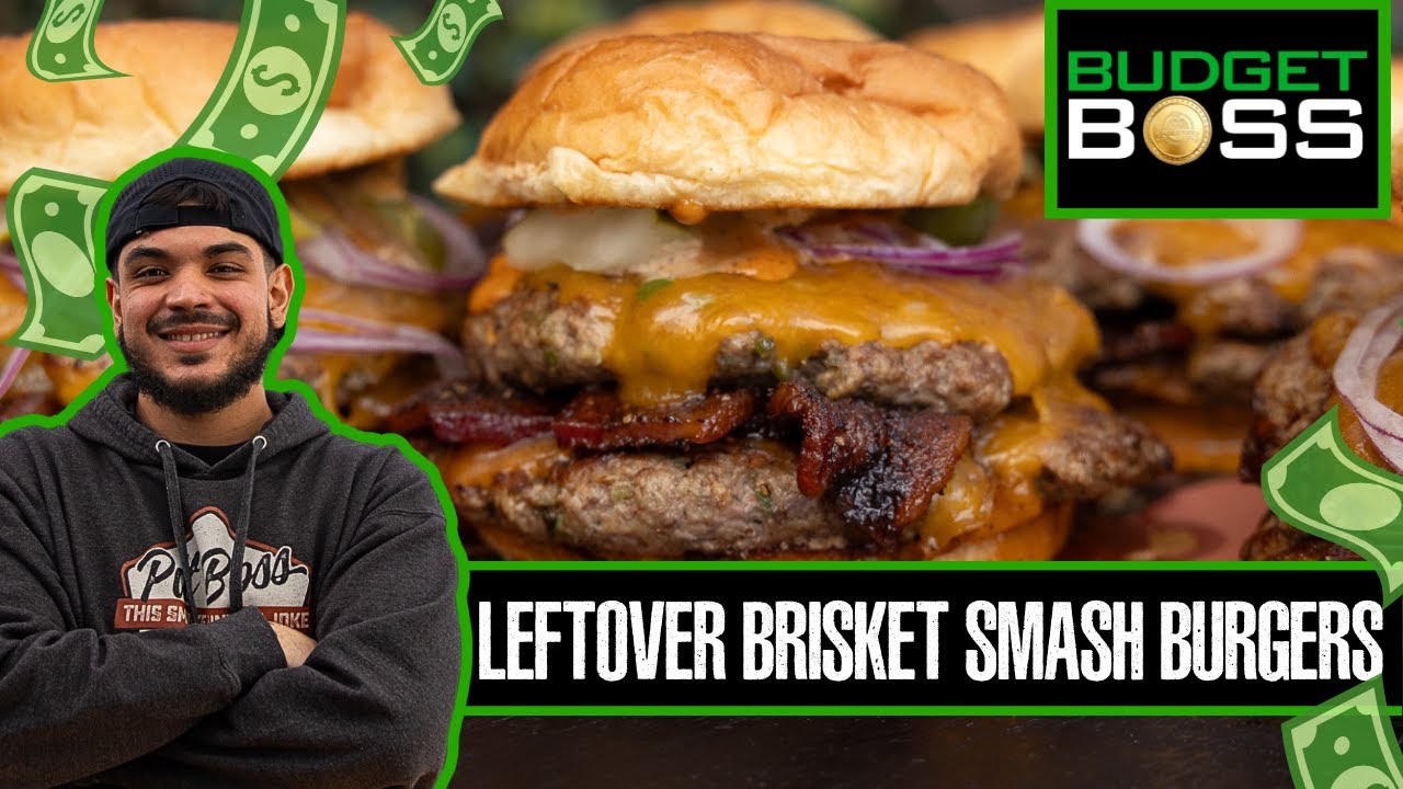 Бургер "Брискет Смаш" + засахаренный бекон с чоризо | Pit Boss Grills