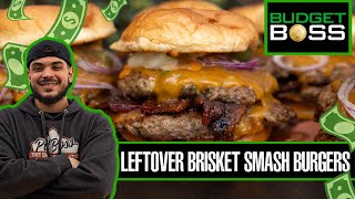 Leftover Brisket "Ranch Hand" Smash Burger | Pit Boss Grills