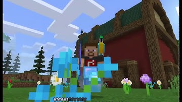 Playing Minecraft For The FIRST Time - Windows 10 Edition