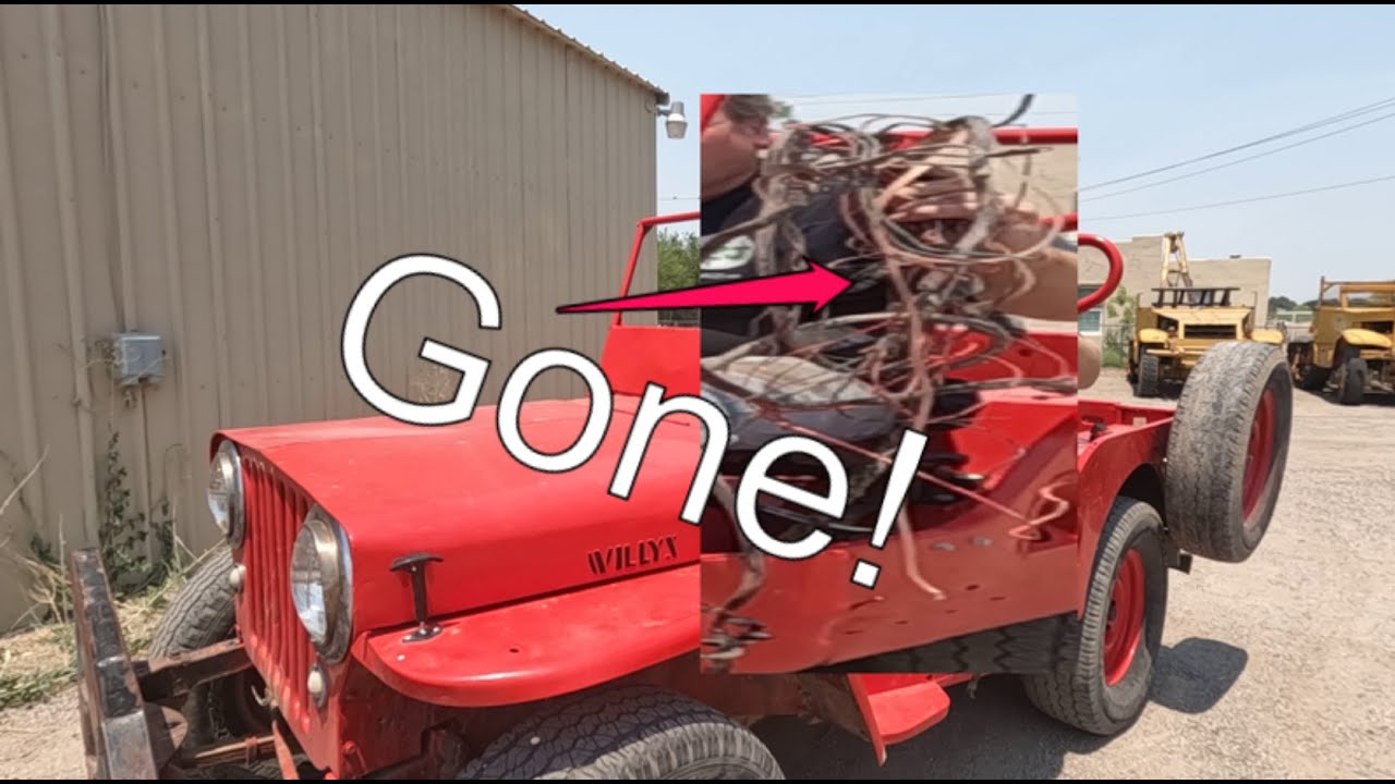 DIY Wiring Harness Replacement for a Willys Jeep CJ2A YouTube