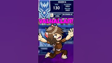 I finally hit Valhallan in Ranked 1’s!