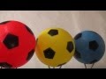 幼児用サッカーボール（玩具）プレゼント　赤・青・黄3個セット×3名様