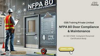 Master NFPA 80 Door Compliance & Maintenance | Fire Door Safety Training & Certification