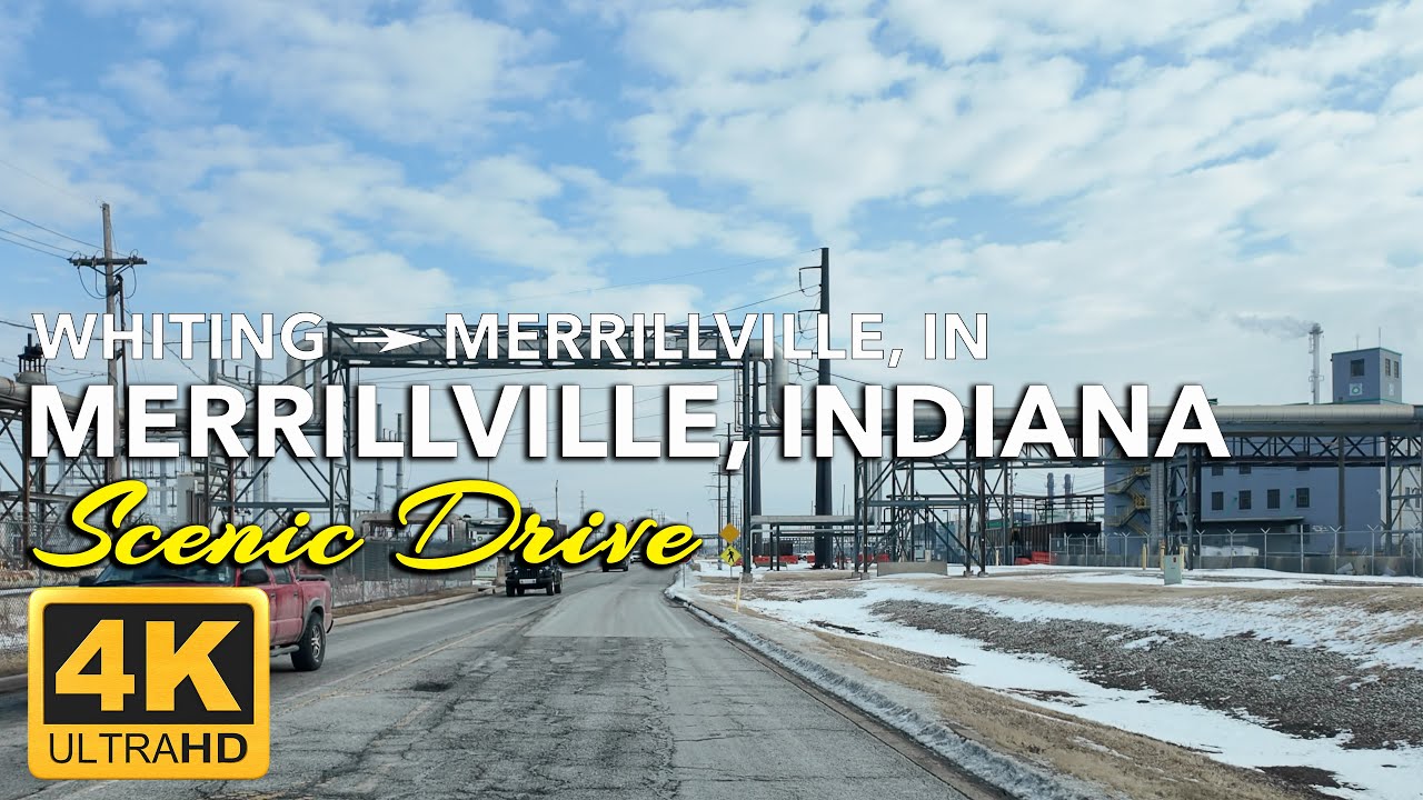 Scenic Drive from Whiting to Merrillville, Indiana | A Corridor Built for Work, Not Wonder