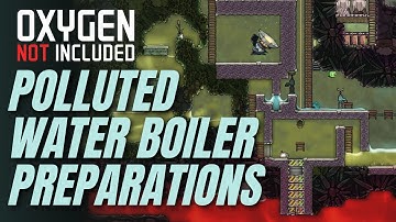 Building a POLLUTED WATER BOILER! (LP1-EP 29) Oxygen Not Included Spaced Out