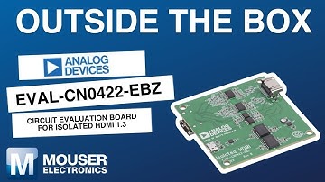 Outside the Box: Analog Devices EVAL-CN0422-EBZ Circuit Evaluation Board | Mouser Electronics