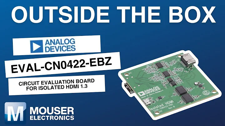 Outside the Box: Analog Devices EVAL-CN0422-EBZ Circuit Evaluation Board | Mouser Electronics