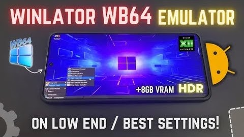 New WINLATOR WB64 Emulator on Android Setup - Best Settings!