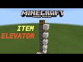 Item Elevator in MCPE/Tutorial