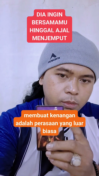 Dia ingin bersamamu hingga ajal menjemput