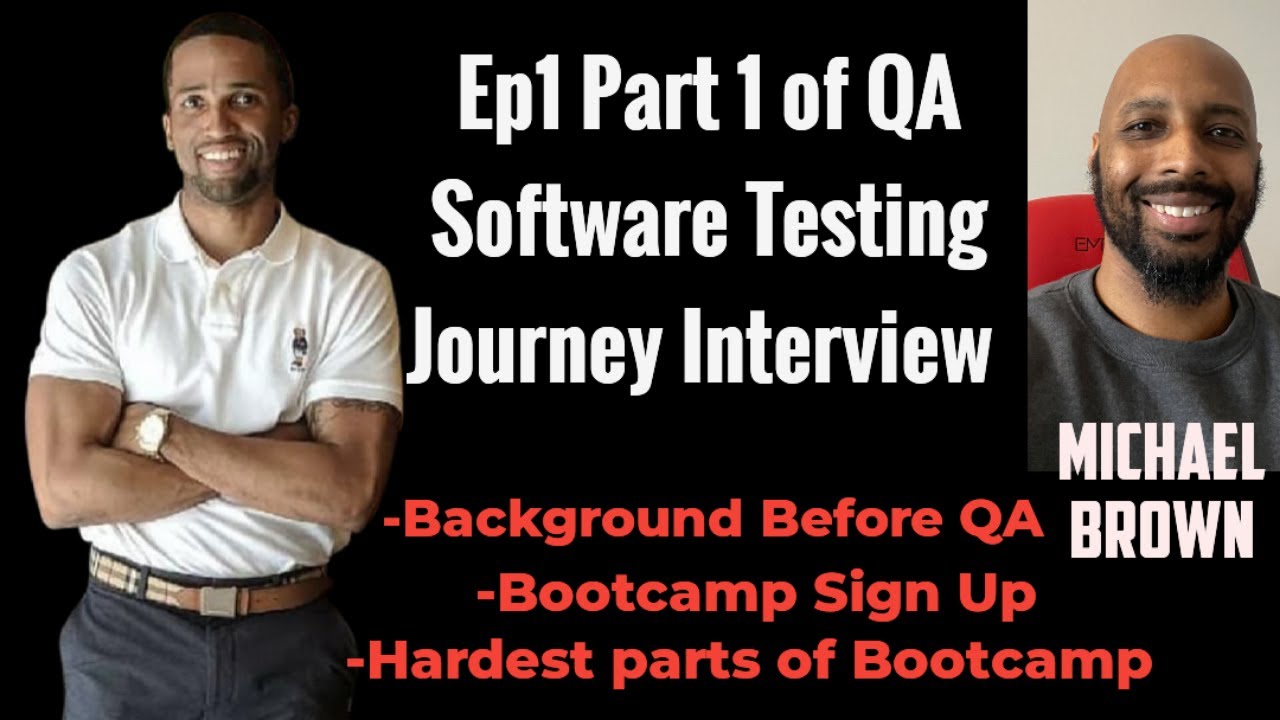 My Software QA Testing Journey Episode 1 Part 1 - YouTube