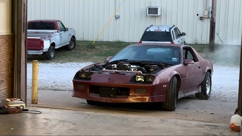 Ls swapped 3rd gen Camaro