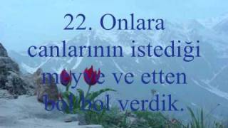 EBUBEKİR ŞATIRİ Tûr SURESİ