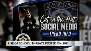 Teenager arrested following social media threat against Cecilia High School
Recent reports of threats involving schools across Acadiana have prompted evacuations, investigations and the arrest of a teenager.
Stay informed about Lafayette and Acadiana news, weather, sports and entertainment!
SUBSCRIBE: https://www.youtube.com/c/klfynews10?sub_confirmation=1
Follow KLFY-TV 10 on our website and social channels: Teenager arrested following social media threat against Cecilia High School