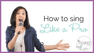 Singing Tutorial: How to Sing Like a Pro
