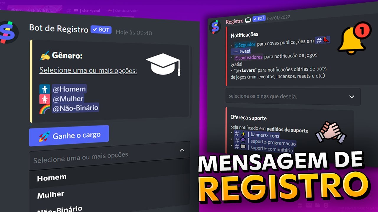 DISCORD, Programação